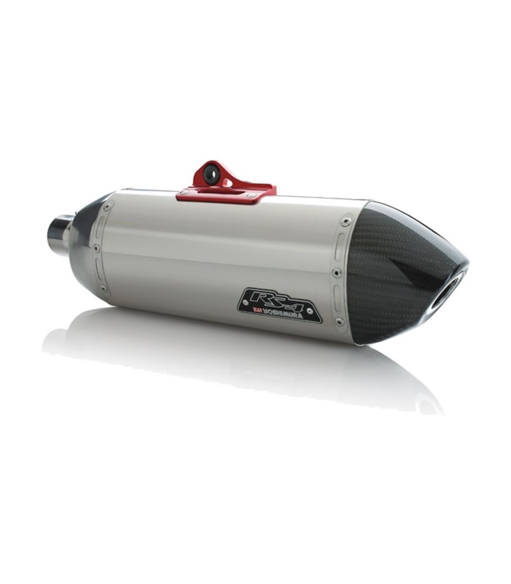 Escape Yoshimura RS-4T Acero con punta de carbono para Triumph Tiger 1200 Explorer (12-13) 192002d520