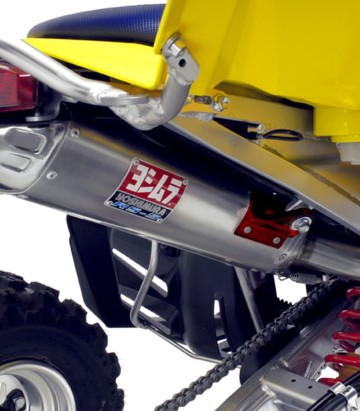 Compleet uitlaatsysteem Yoshimura RS-5 Aluminium met stalen eindkap voor Suzuki LTR 450 (06-10) 3115007350