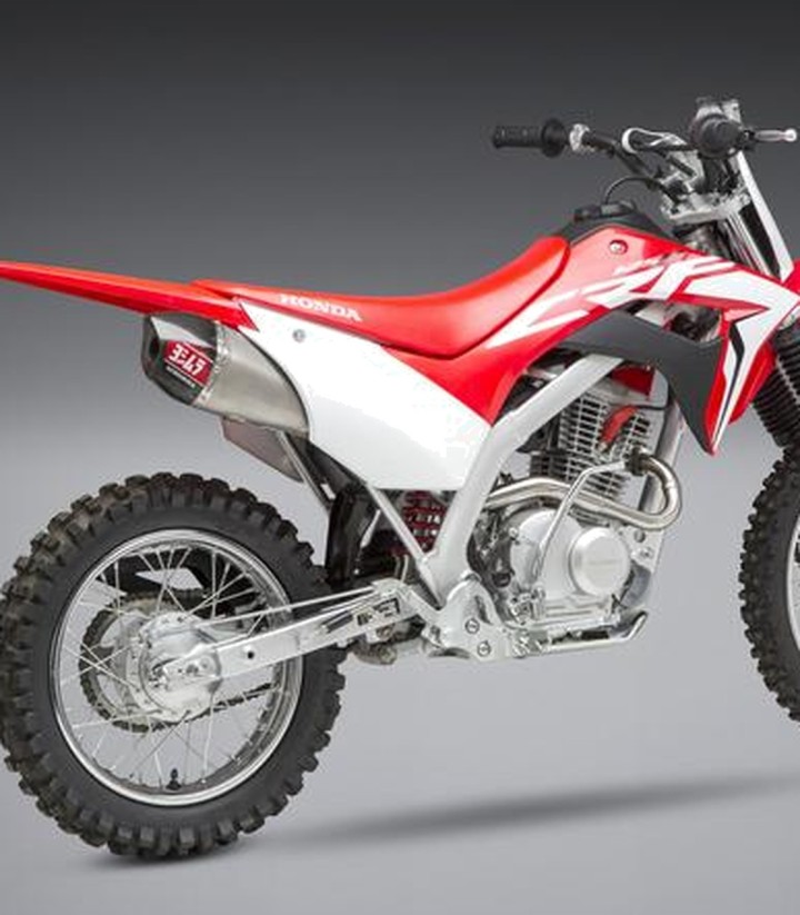 Komplettauspuffanlage Yoshimura RS-9 Stahl mit Carbon-Endkappe für Honda CRF 125 F (19-25) 221210r520