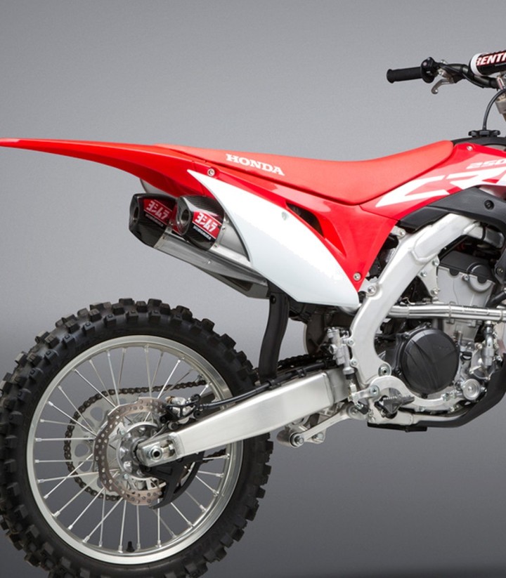 Yoshimura RS-9 Full System Stainless with Carbon End Cap for Honda CRF 250 R (18-21) 22843ar520