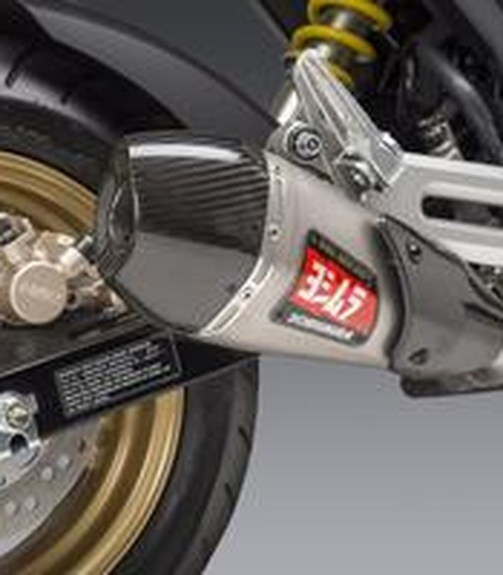 Uitlaat Yoshimura RS-9T Staal met carbon eindkap voor Honda MSX 125 Grom (21-26) 12122br520