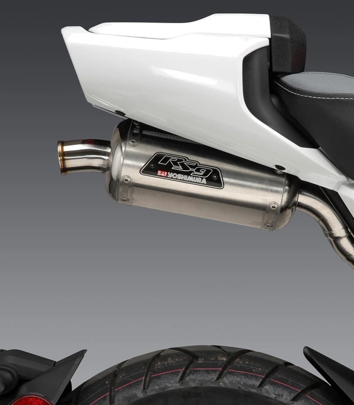 Uitlaat Yoshimura RS-9T Aluminium met stalen eindkap voor CFMOTO Papio (24) 19126bh500