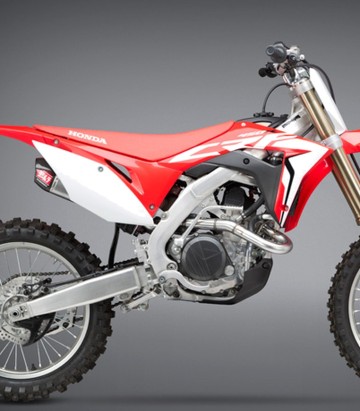 Compleet uitlaatsysteem Yoshimura RS-9T Staal met carbon eindkap voor Honda CRF 450 R (17-20) 225840r520
