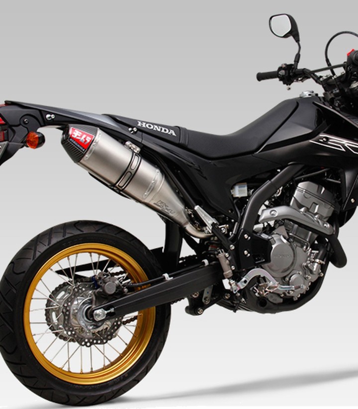 Auspuff Yoshimura Sports RS-4J Stahl für Honda CRF 250 L (12-16), CRF 250 M (13-16) 110-42b-5p50