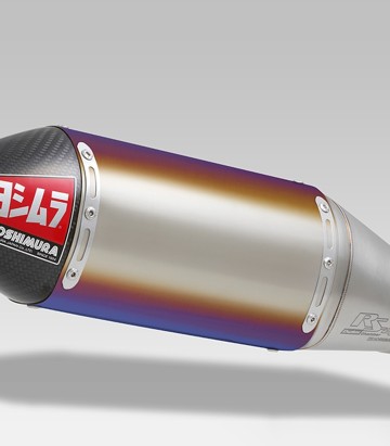 Auspuff Yoshimura Sports RS-4J Blaues Titan für Honda CRF 250 L (12-16), CRF 250 M (13-16) 110-42b-5p80b