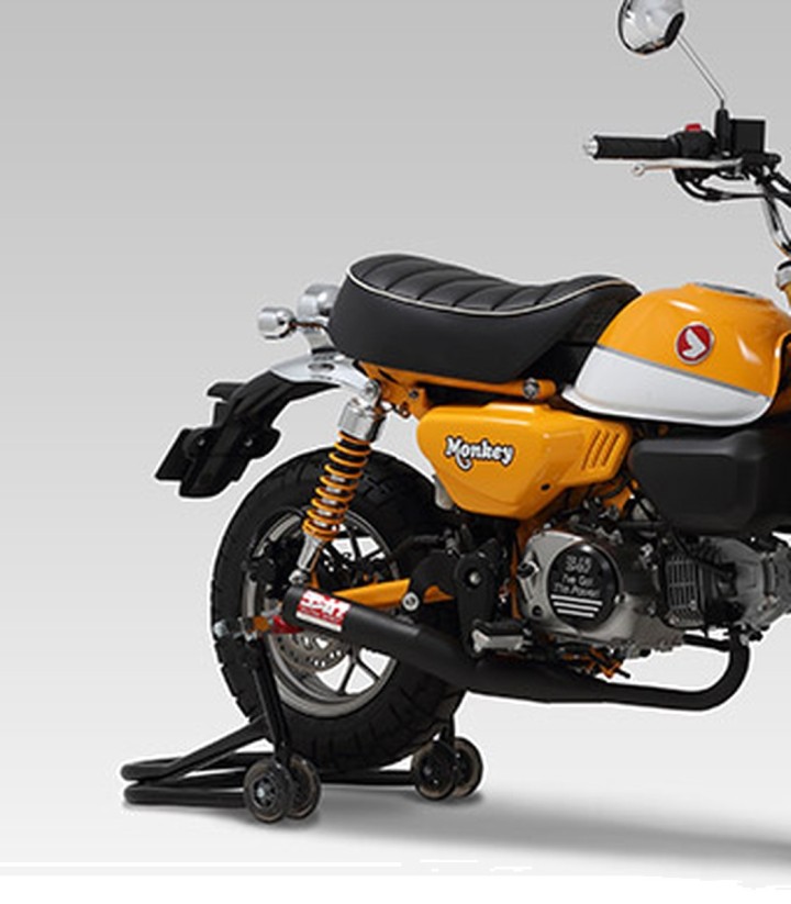 Scarico completo Yoshimura Cyclone Nero per Honda Z 125 MA Monkey (18-19) 110a-400-5650