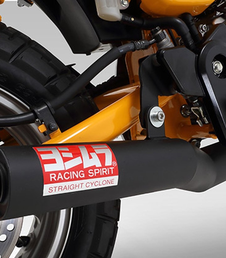 Yoshimura Cyclone Full System Black for Honda Z 125 MA Monkey (18-19) 110a-400-5650