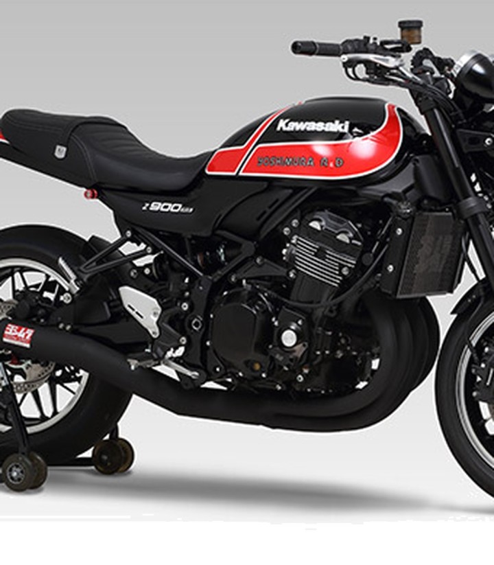 Scarico completo Yoshimura Cyclone Acciaio per Kawasaki Z 900 RS (18-24) 150-269-4840