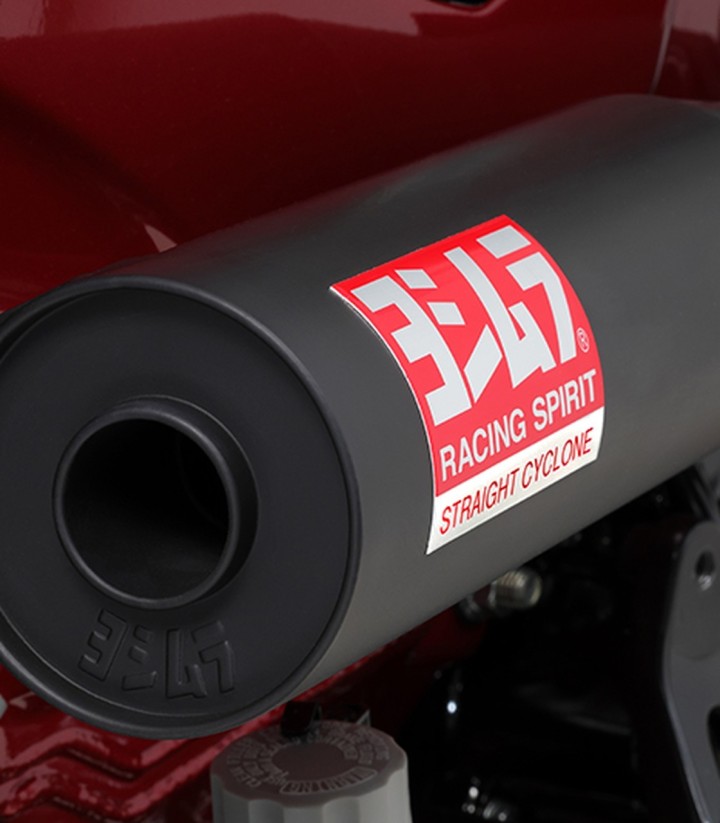 Escape completo Yoshimura Straight 762 Cyclone Type-Up Aço para Honda ST 125 Dax (23) 110a-45h-6x60