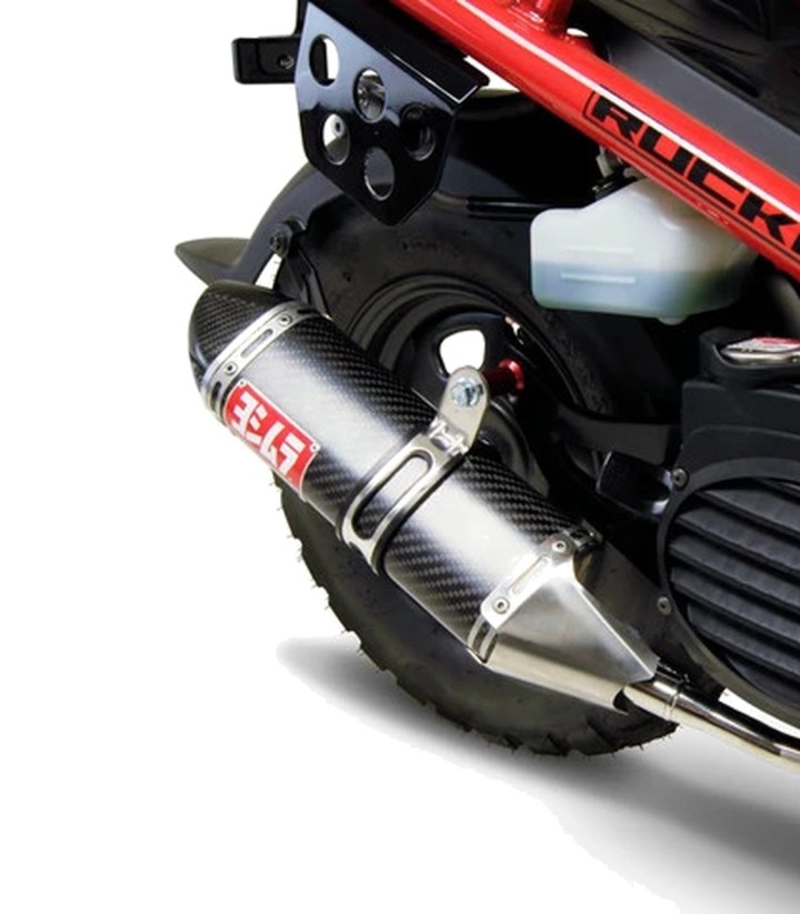 Ligne d’échappement complète Yoshimura TRC TRI-Oval Carbone pour Honda NPS 50 Zoomer (03-22) 1290072