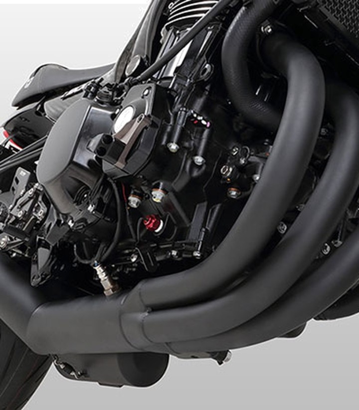 Escape completo Yoshimura Duplex Shooter Preto para Kawasaki Z 900 RS (18-24) 110-269-4640