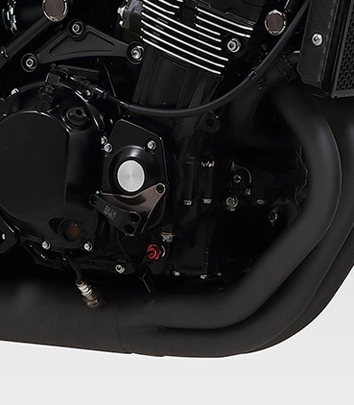Ligne d’échappement complète Yoshimura Duplex Shooter Noir pour Kawasaki Z 900 RS (18-24) 110-269-6660