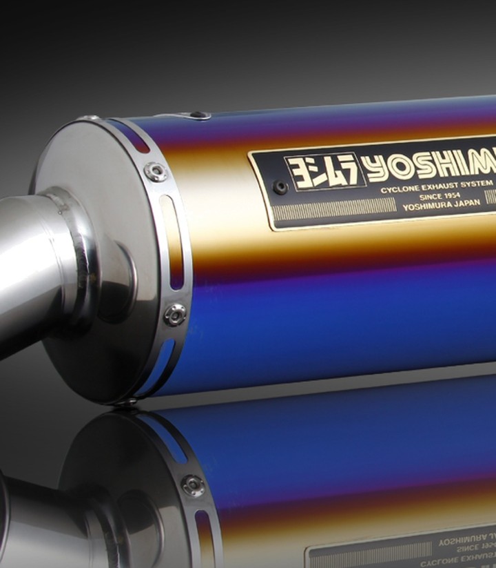 Scarico completo Yoshimura Duplex Shooter Fire Spec Titanio blu per Kawasaki Z 900 RS (18-24) 110-269f8280b