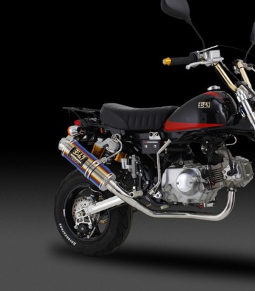 Yoshimura JMCA Full System Blue Titanium for Honda Z 50 Monkey (79-83) 110-401-5u80b
