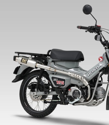 Escape completo Yoshimura JMCA Acero satinado para Honda CT 125 (20-25) 110a-46g-5u30