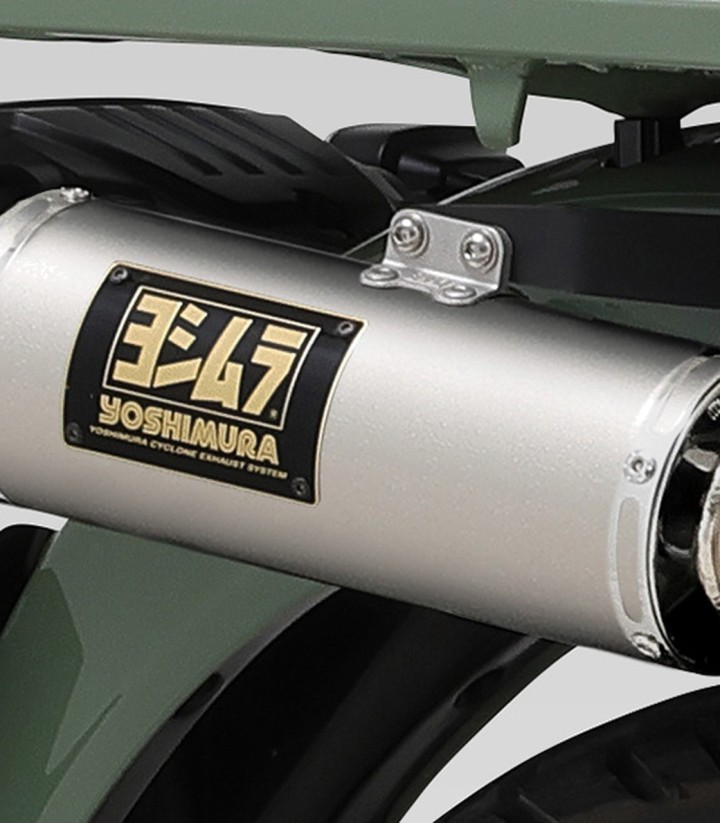 Escape completo Yoshimura JMCA Aço acetinado para Honda CT 125 (20-25) 110a-46g-5u30