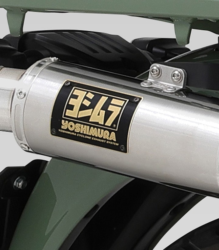 Ligne d’échappement complète Yoshimura JMCA Acier pour Honda CT 125 (20-25) 110a-46g-5u50
