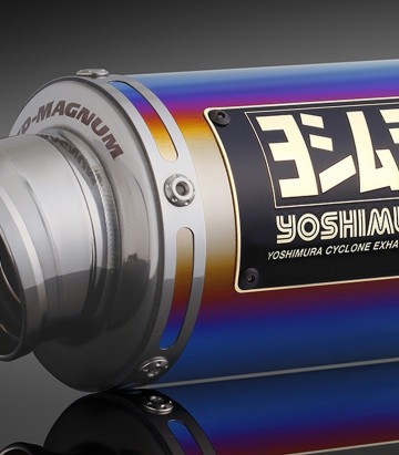 Escape completo Yoshimura JMCA Titânio azul para Suzuki GSX-R 125 (18-25) 110a-525-5u80b
