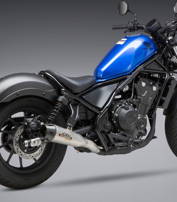 Scarico Yoshimura R-34 Alluminio per Honda CMX 500 Rebel (17-21) 12570bt510