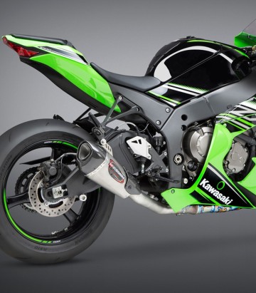 Colector 3/4 de titanio Yoshimura Alpha T para Kawasaki ZX 10 R (16-20) 14182np720