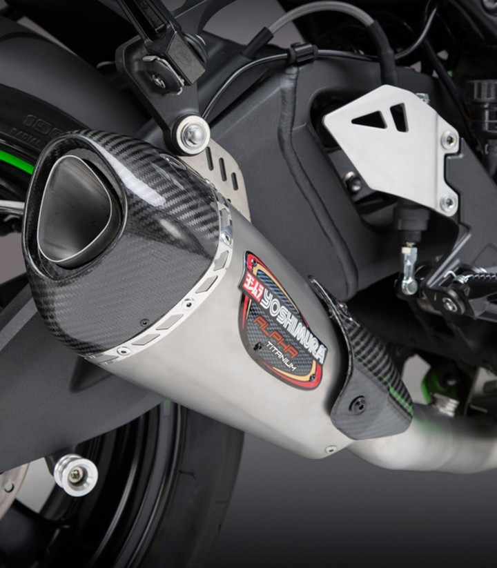 Colector 3/4 de titanio Yoshimura Alpha T para Kawasaki ZX 10 R (16-20) 14182np720