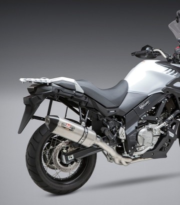 Collettore intermedio Yoshimura R-77 Trapezoidal per Suzuki DL 650 V Strom (17-24) 11621c0520