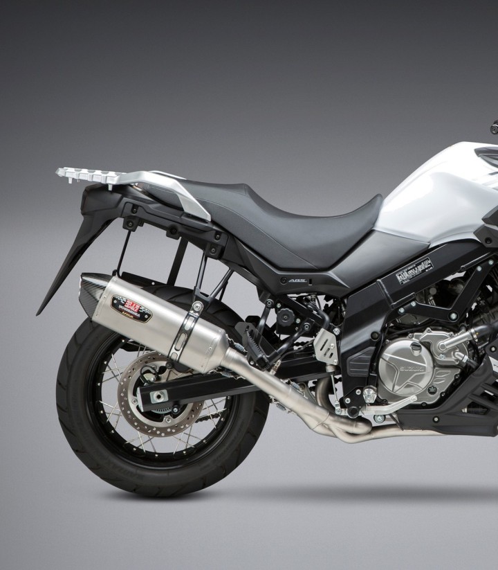 Collettore intermedio Yoshimura R-77 Trapezoidal per Suzuki DL 650 V Strom (17-24) 11621c0520