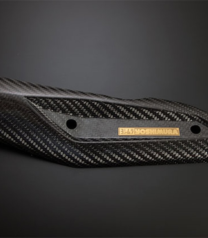 Carbon hitteschild Yoshimura voor Kawasaki Z 900 (17-19) 161-279-0610