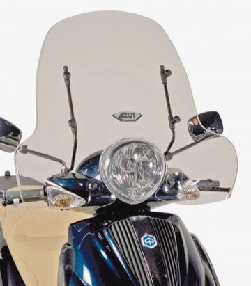 Parabrisas Transparente Givi 103A para Piaggio Beverly 500, Beverly Tourer 125/250/300/400