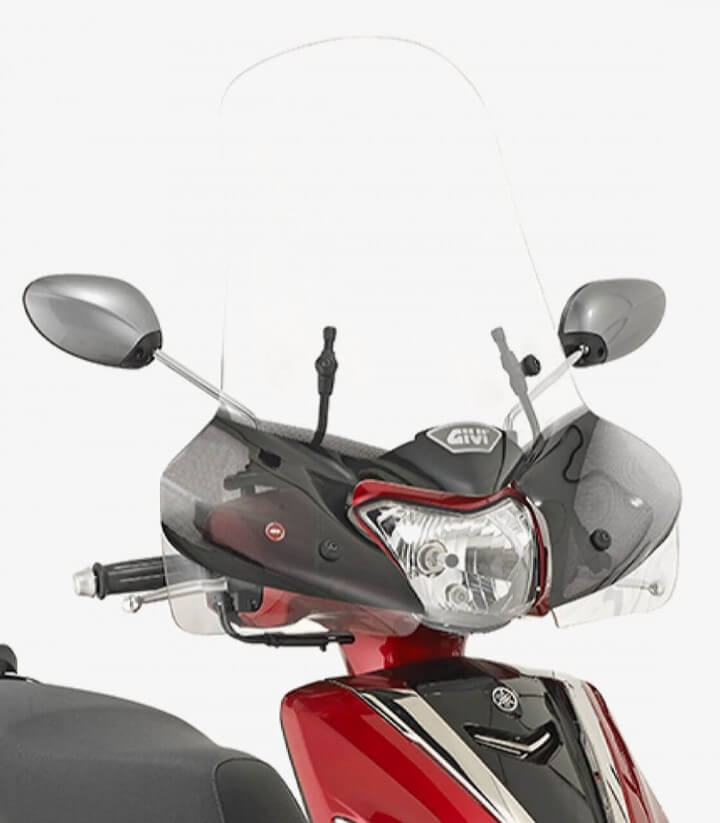 Parabrisas Transparente Givi 308A para Honda SH 300i, Vision, Keeway Logik, Yamaha D’elight 125 308A