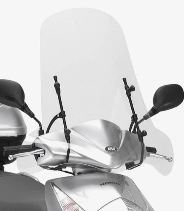 Parabrisas Transparente Givi 102A para Honda Dylan 125/150, Yamaha Cignus X 125
