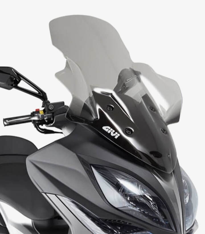 Parabrisas Transparente Givi D6104ST para Kymco Xciting 400i, Xciting S400i