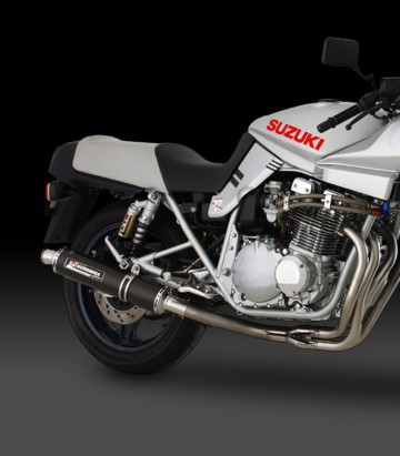 Yoshimura JMCA Full System Blue Titanium for Suzuki GSX 1100 S Katana (82-84) 110-191-8280b