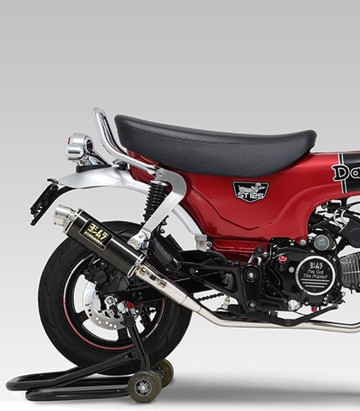Compleet uitlaatsysteem Yoshimura JMCA Carbon voor Honda ST 125 Dax (23-25) 110a-45h-5x90