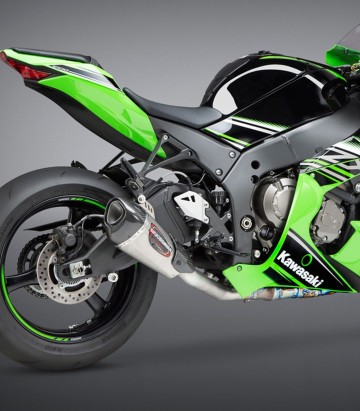 Colector 3/4 de titanio Yoshimura Alpha T para Kawasaki ZX 10 R (16-20) 14182np720