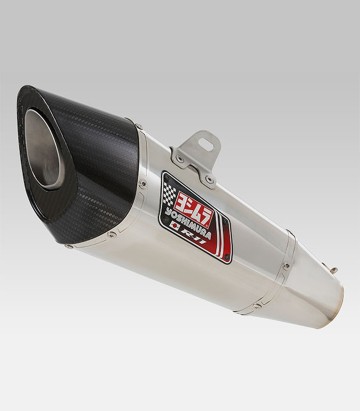Yoshimura R-11 MotoGP Homologated Exhaust Stainless with Carbon End Cap for Suzuki GSXS 1000 (15-16) 1a0-196-5e50
