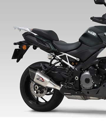 Yoshimura R-11Sq Exhaust Satin Stainless for Suzuki GSXS 1000 (22-26) 110-19e-l13g1