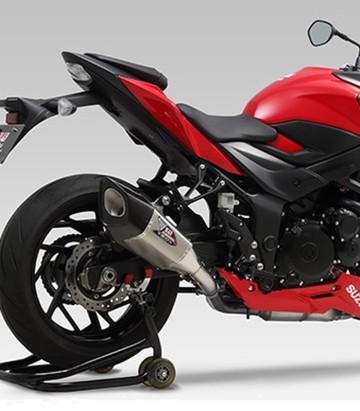 Yoshimura R-11Sq JMCA Exhaust Titanium for Suzuki GSXS 750 (17-25) 110-150-l18g1