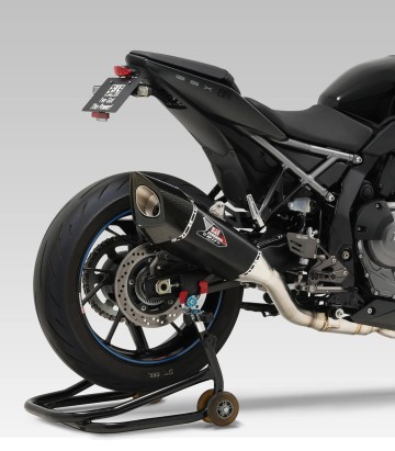 Yoshimura R-11SqR Full System Metal Magic with Carbon End Cap for Suzuki GSX-8R (24-26), GSX-8S (23-26) 1f0-118-c12g0
