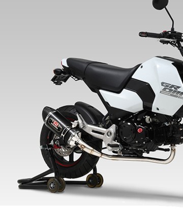 Yoshimura R-77S JMCA Full System Metal Magic with Carbon End Cap for Honda MSX 125 Grom (21-24) 110a-40k-5120