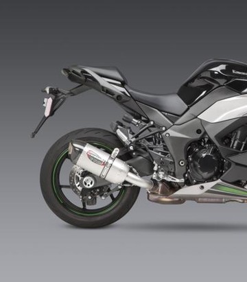 Yoshimura Alpha Exhaust Stainless with Carbon End Cap for Kawasaki Ninja 1000/1100 SX (20-26) 14161bp520