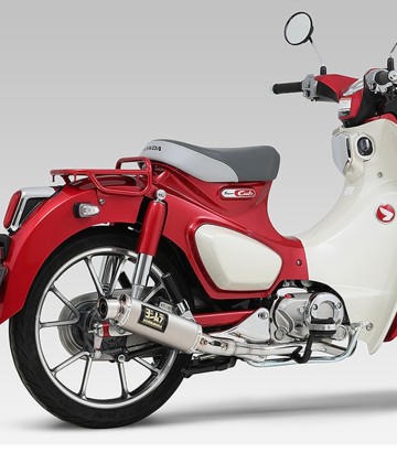 Escape completo Yoshimura GP-Magnum Acero para Honda C 125 Super Cub (18-24) 110a-44g-5u51
