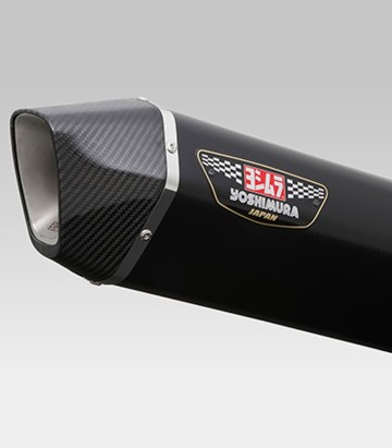Komplettauspuffanlage Yoshimura Sports Hepta Force Metal Magic mit Carbon-Endkappe für Yamaha TMAX 530 (12-16) 170-389-c02g0