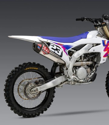 Ligne d'échappement complète Yoshimura RS-10 Aluminium avec embout carbone pour Yamaha YZ 250 F (24-26) 231030s320
