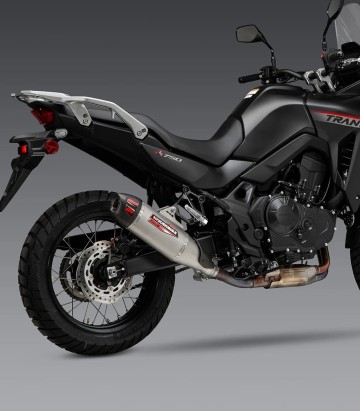 Escape Yoshimura RS-12 Acero con punta de carbono para Honda XL 750 Transalp (23-26) 12755bs520