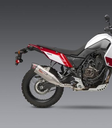 Uitlaat Yoshimura RS-12 Staal met carbon eindkap voor Yamaha Tenere 700 (19-26) 13710bs520