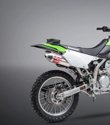 Scarico Yoshimura RS-2 Alluminio con fondello in acciaio per Kawasaki KLX 250 (09-24), KLX 300 (09-24) 14302bc350