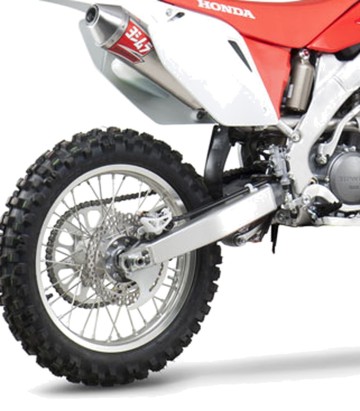 Ligne d'échappement complète Yoshimura RS-2 Oval Aluminium pour Honda CRF 250 R (04-05), CRF 250 X (04-16) 2280513