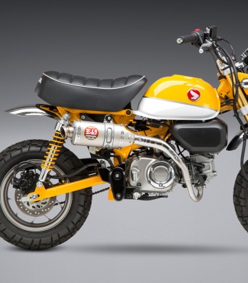 Yoshimura RS-3 Full System Stainless with Titanium End Cap for Honda Z 125 MA Monkey (18-24) 12130a5500