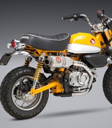 Échappement Yoshimura RS-3 Acier avec embout titane pour Honda Z 125 MA Monkey (18-24) 12130b5500